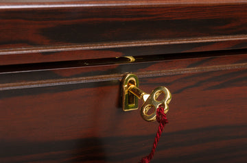 IMPERFECT - MACASSAR EBONY - LOGO - Premium Chess Box