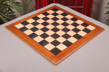 IMPERFECT - 2.25" - EBONY - Superior Traditional Chess Board