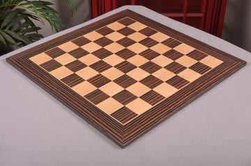 IMPERFECT - 2.25" - TIGER EBONY - CLASSIC Traditional Chessboard