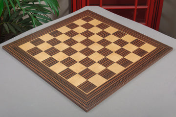 IMPERFECT - 2.25" - TIGER EBONY - CLASSIC Traditional Chessboard