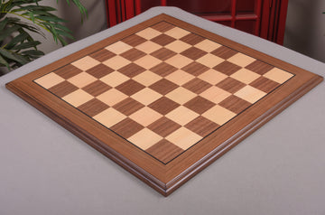 IMPERFECT - 2.25" - WALNUT - Superior Traditional Chess Board