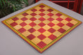 IMPERFECT - RED - Reproduction of the Carton Pierre Chess Board - 2.25