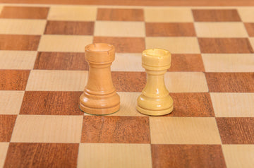 IMPERFECT - FOLDING WOODEN MAGNETIC Travel Chess Set - 12