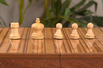 IMPERFECT - ULTIMATE WOODEN Magnetic Travel Chess Set - 8