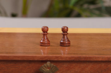 IMPERFECT - BOOK WOODEN MAGNETIC Travel Chess Set - LARGE
