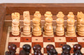 IMPERFECT - PEG WOODEN Travel Chess Set - 7
