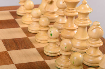IMPERFECT - FOLDING WOODEN MAGNETIC Travel Chess Set - 12