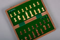 IMPERFECT - FOLDING WOODEN MAGNETIC Travel Chess Set - 12