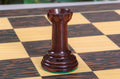 IMPERFECT - Westminster Wooden Chessmen - GENUINE EBONY / BOXWOOD - 4.4