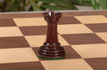 IMPERFECT - Westminster Wooden Chessmen - BLOOD ROSEWOOD / BOXWOOD - 4.4
