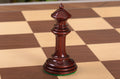 IMPERFECT - Westminster Wooden Chessmen - BLOOD ROSEWOOD / BOXWOOD - 4.4