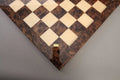 Olmo Burl & Maple Signature Traditional Chess Board - Gloss Finish