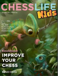 CLEARANCE - Chess Life For Kids Magazine - December 2021 Issue