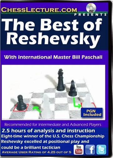 E-DVD The Best of Reshevsky - Chess Lecture - Volume 108