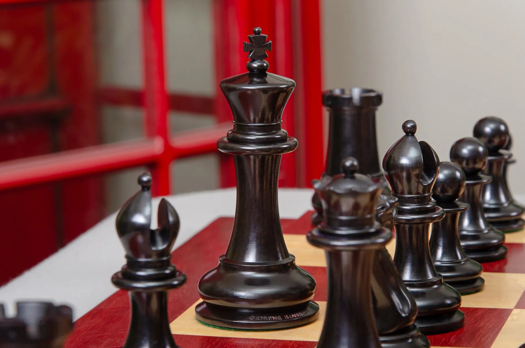 けん2箱 The Original 1849 Vintage Series Chess Pieces - 4.4