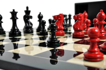 The Grandmaster Regal Series Chess Set, Box, & Board Combination