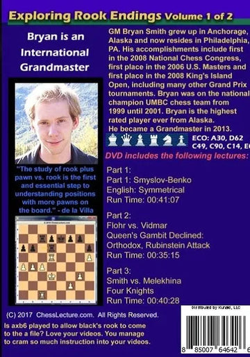 Exploring Rook Endgames - Chess Lecture - Volume 160 - 2 DVDs