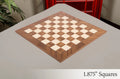 Walnut and Maple Standard Traditional Chess Board