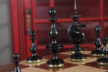 The Camaratta Collection - The Killarney Vintage Series Luxury Chess Pieces - 5