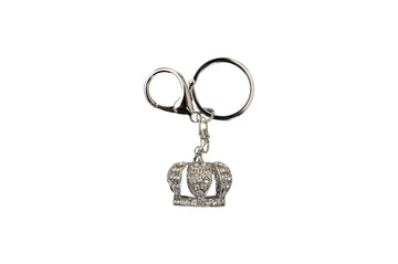 Metal King's Crown Keychain - 1"