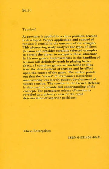 CLEARANCE - Tension in the Chess Position