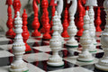 The Vizagapatam Luxury Bone Chess Pieces - 6.1