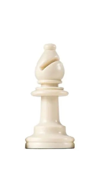 Heavy Tournament Pieces - Ivory Bishop