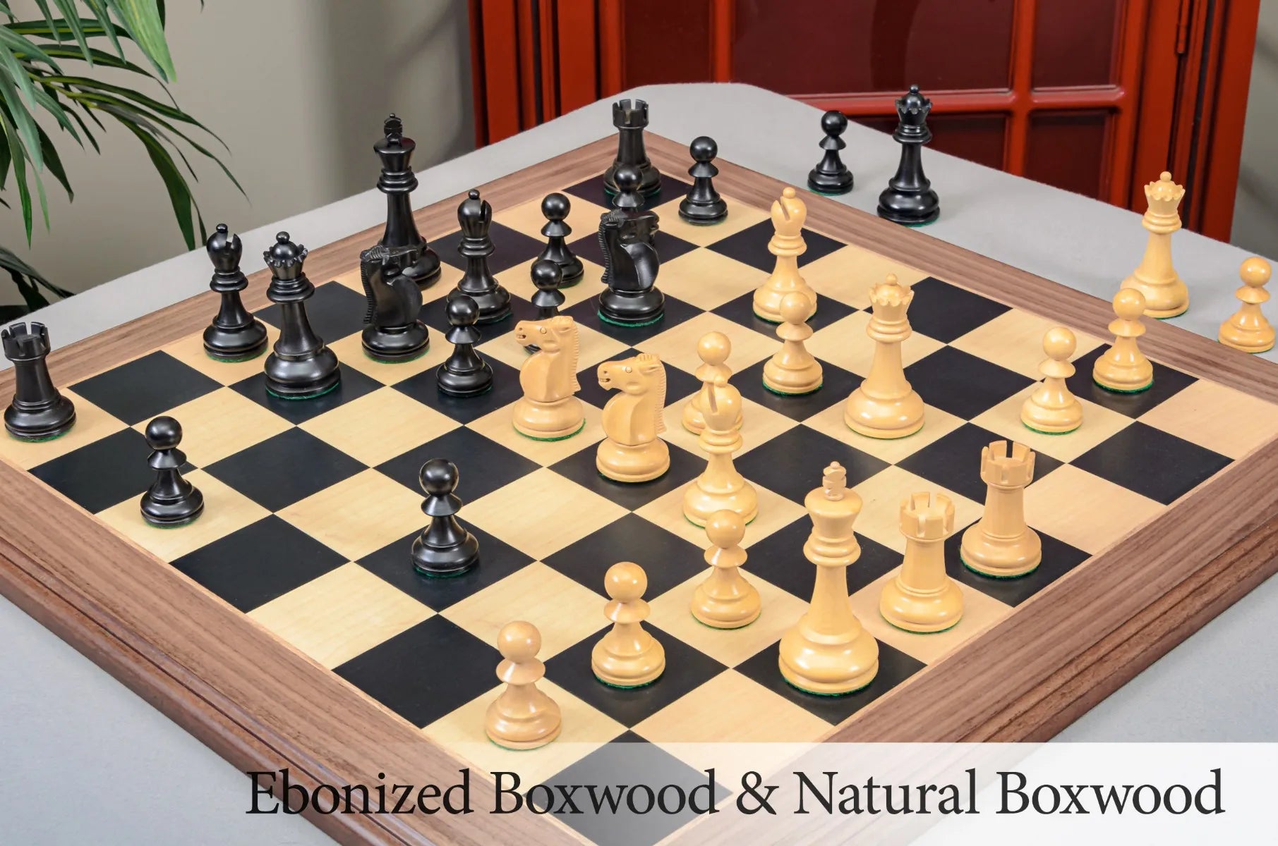 The Reykjavik II Series Chess Set - 3.75