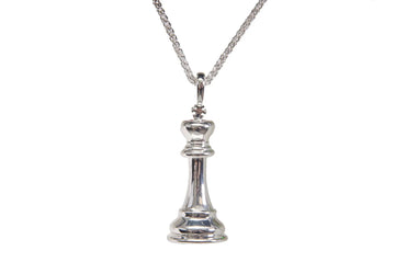 Caissa Collection Chess Pendant Necklace – KING