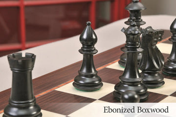 The Royale Chess Set, Box, & Board Combination