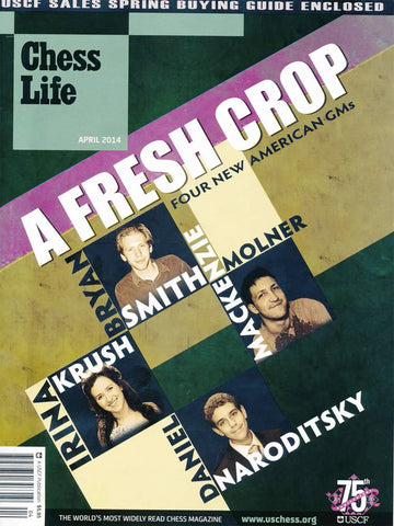 CLEARANCE - Chess Life Magazine - April 2014 Issue