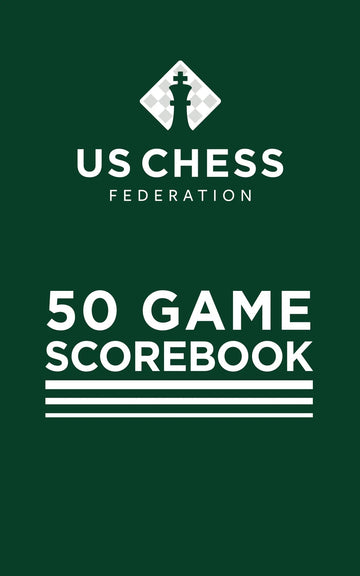 US Chess Federation Luxury Paperback Scorebook