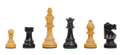 The Club Series Chess Pieces - 2.875" King