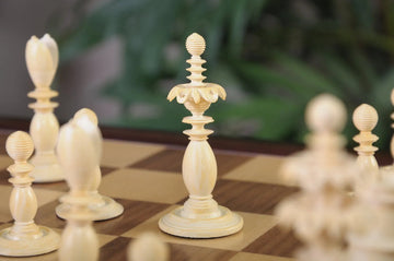 The Calvert Chess Set and Board Combination