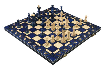 The Blue Senator Chess Set