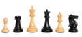 The Fischer Spassky Series Chess Pieces - 3.5" King