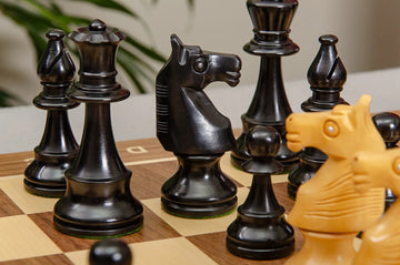 The Glass Eyed Lardy Series Chess Set & Board Combination