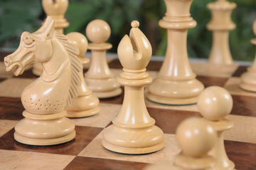 The Exeter Series Artisan Chess Pieces - 4.4