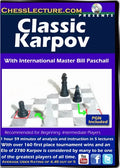 E-DVD Classic Karpov - Chess Lecture - Volume 161