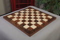 Walnut Burl & Maple Superior Contemporary Chess Board - Gloss Finish