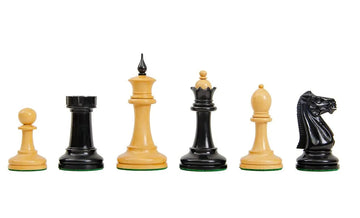 The Circa 1940 Soviet Club Series Chess Pieces - 4.0" King
