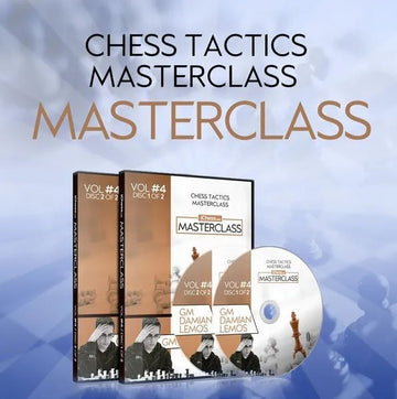 CLEARANCE - MASTERCLASS - Damian Lemos' Tactics Chess Masterclass - GM Damian Lemos - Over 9 hours of Content! - Volume 4