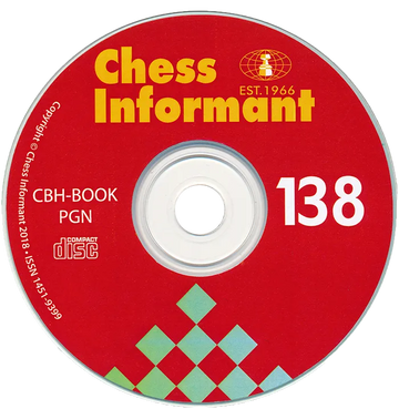 CLEARANCE - Chess Informant  - ISSUE 138 on CD