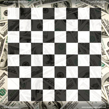In the Money - Full Color Vinyl Chess Board