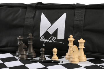 Magnus Carlsen Signature Series Chess Set, Bag And Board Combination