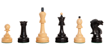 The Grossmeister Series Chess Pieces -  4.4" King