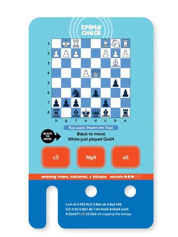 Triple Check Opening Traps, Patterns, & Pitfalls Deck (Cards Only)