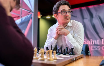 The 2025 Saint Louis Rapid & Blitz DGT Commemorative Series Chess Pieces