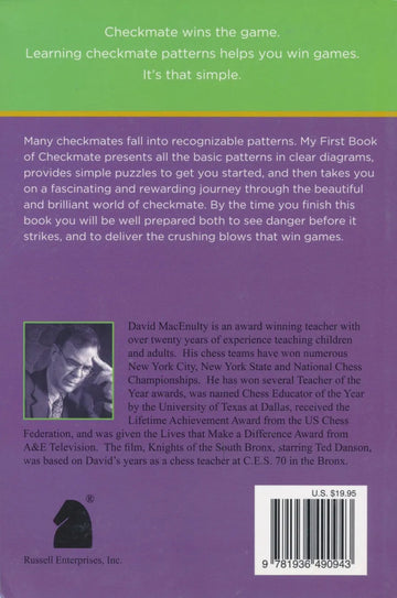 SHOPWORN - MY FIRST BOOK OF CHECKMATE