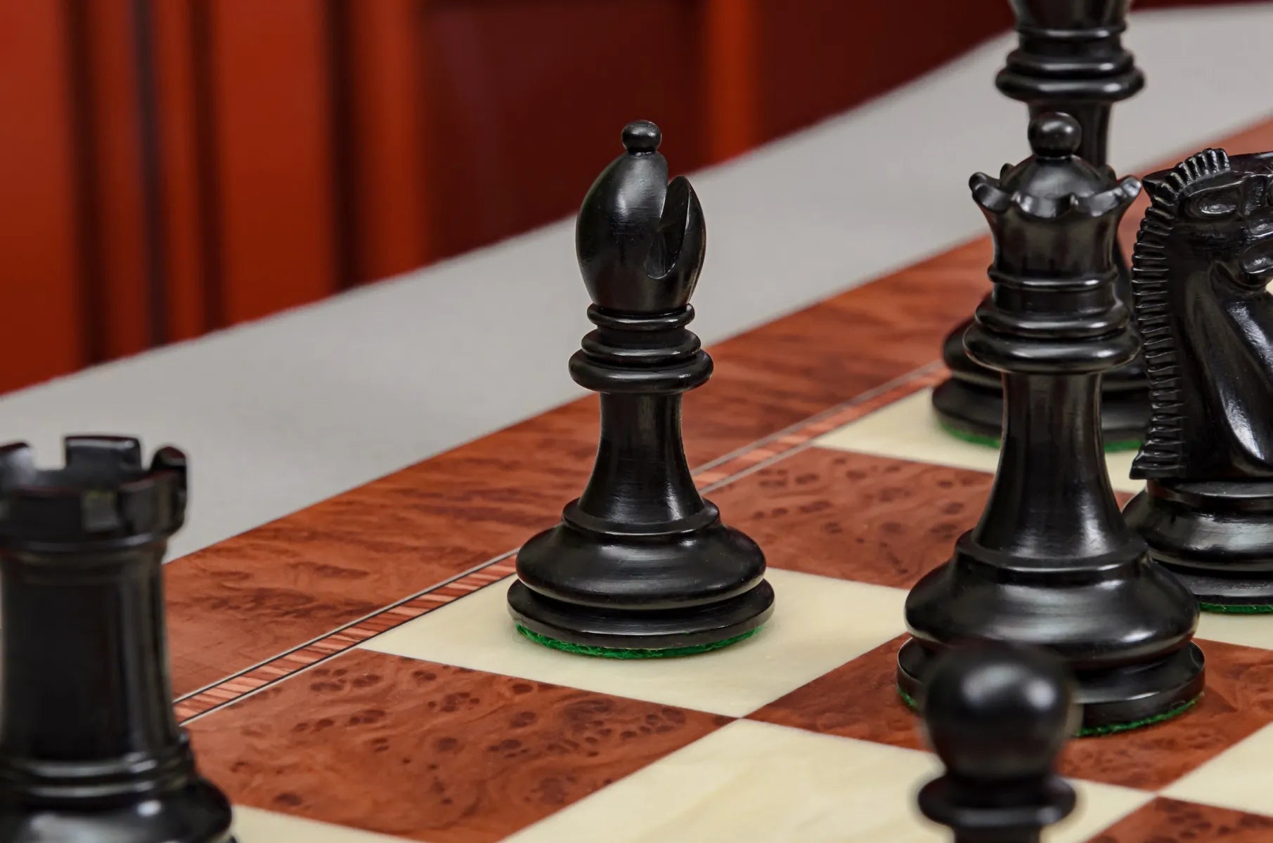 The Library Collection - The Zukertort Series Luxury Chess Pieces